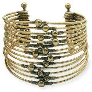Premier Designs Bronze Slinky Cuff Bracelet